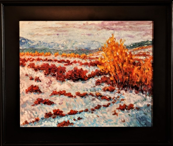 Click to view detail for Fresh Snow 16x20  $875